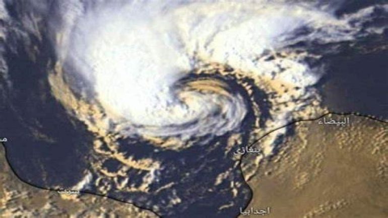 صور العاصفة دانيال