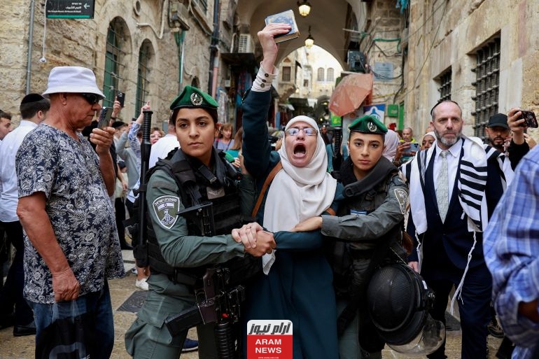 اعتقال المعلمة هنادي الحلواني في القدس
