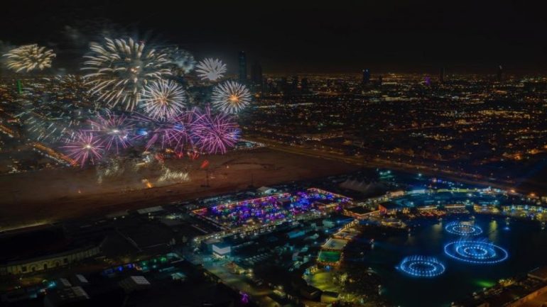 جدول موعد الالعاب النارية موسم الرياض 2023 كامل