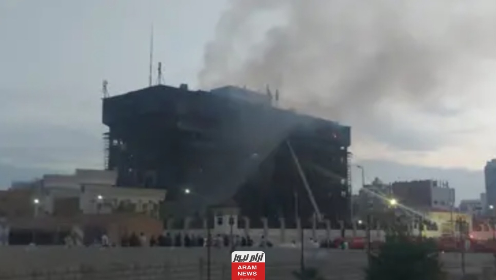 "شاهد بالفيديو" حريق مديرية امن الاسماعيلية في مصر تفاصيل القصة