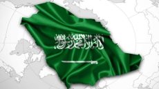 خريطة المملكة العربية السعودية مع الحدود البرية والبحرية