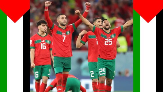 قائمة اللاعبين المغاربة الذين تضامنوا مع فلسطين 2023