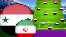 تشكيلة سوريا امام ايران في الدور ال16 من كأس آسيا 2024