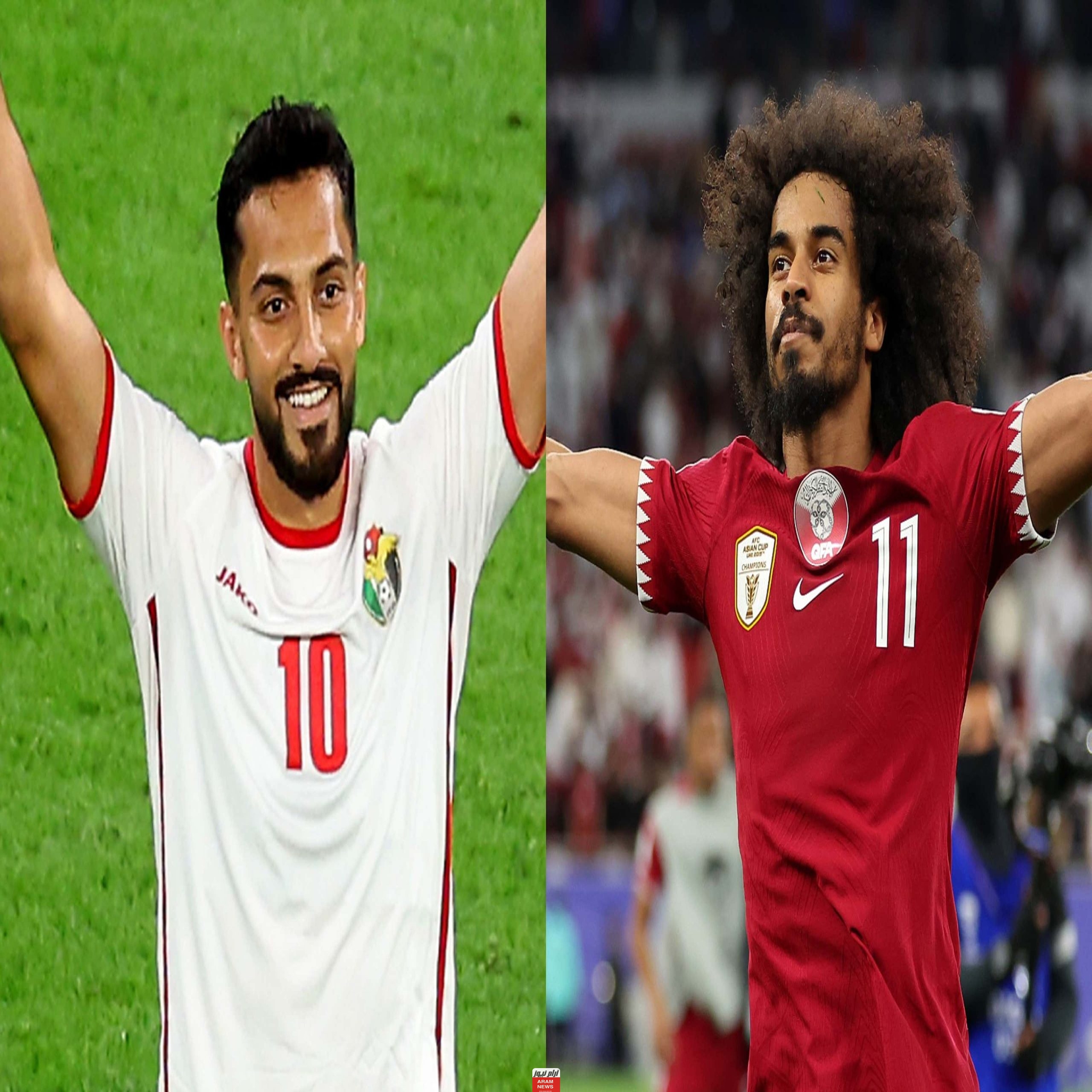 حصريًا.. مشاهدة مباراة قطر أمام الأردن بث مباشر في نهائي كأس آسيا 2024
