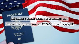 رابط الاستعلام عن نتيجة الهجرة العشوائية “اللوتري الأمريكي” 2024 مع شرح خطوات الاستعلام